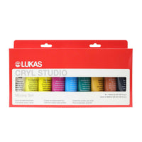 Сет акрилни бои LUKAS Cryl Studio 9 x 100 ml – 2