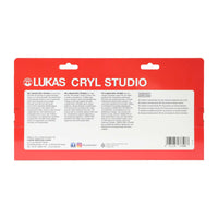 Сет акрилни бои LUKAS Cryl Studio 9 x 100 ml