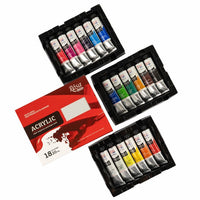 Сет акрилни бои ROSA STUDIO | 18x20 ml — слика 1