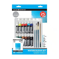 Сет акварел Daler Rowney со додатоци 25 парчиња - 1