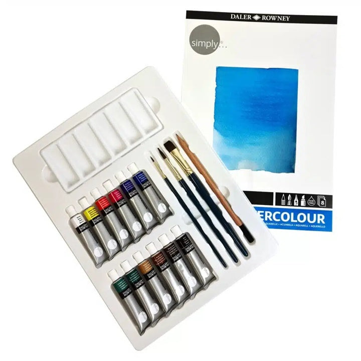 Сет акварел Daler Rowney со додатоци 25 парчиња - 2