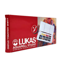 Сет акварелни бои LUKAS Studio во пластична кутија - 24 пар.