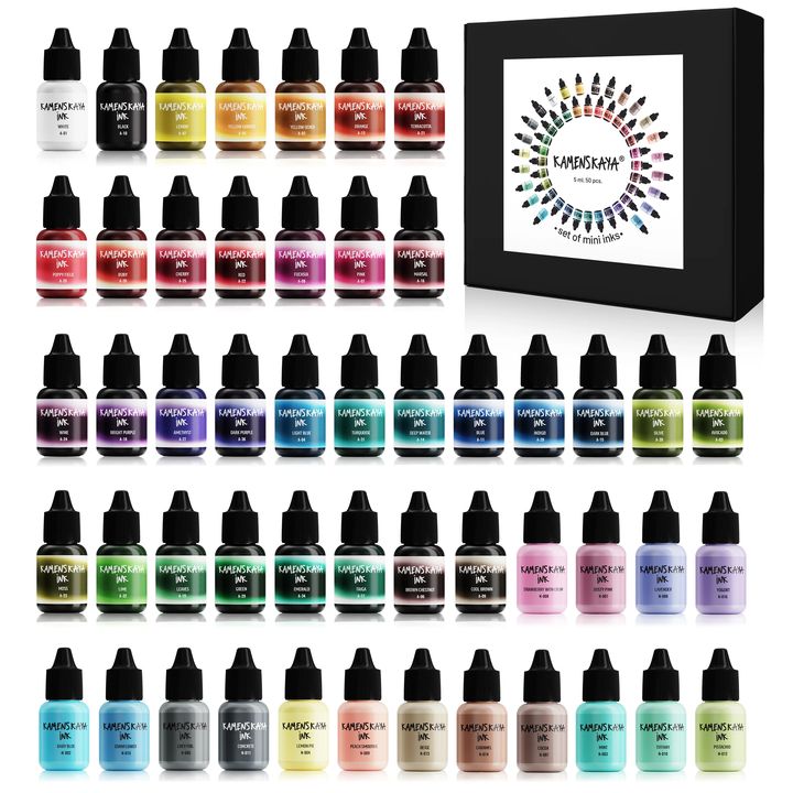 Сет алкохолни мастила KAMENSKAYA MINI 50 x 5 ml - 1