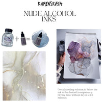 Сет алкохолни мастила NUDE KAMENSKAYA 16 x 15 ml - 7