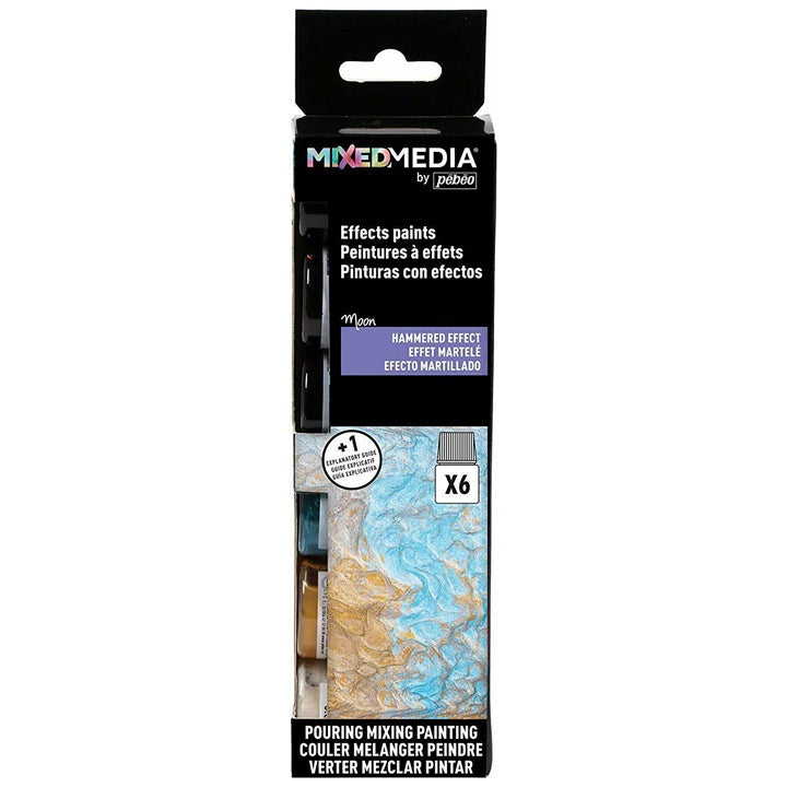 Сет бои Mixed Media Pebeo - Moon 6 x 20 ml