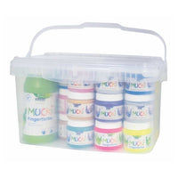 Сет бои за цртање со прсти MUCKI - KREUL / Big Box 20 парчиња