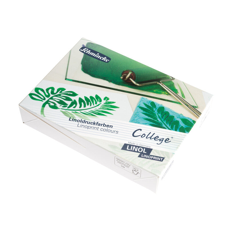 Сет бои за линорез Schmincke College Linol, 5 x 75 ml, основни бои