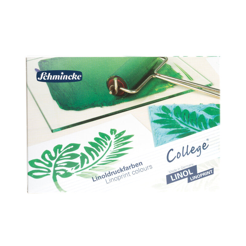 Сет бои за линорез Schmincke College Linol, 5 x 75 ml, основни бои