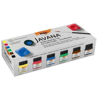 Сет бои за светол текстил JAVANA Basic Colors 6x20 ml