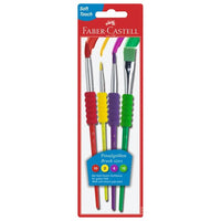 Сет четки Faber-Castell Soft - 4 бр