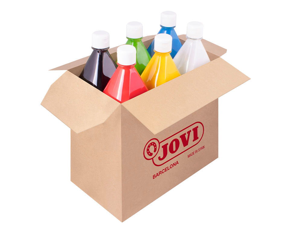 Сет детски бои JOVI Premium 6 x 1000 ml