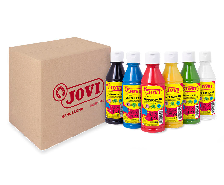 Сет детски бои JOVI Premium 6 x 250 ml – варијанта A
