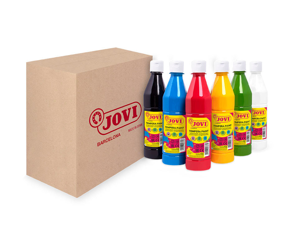 Сет детски бои JOVI Premium 6 x 500 ml