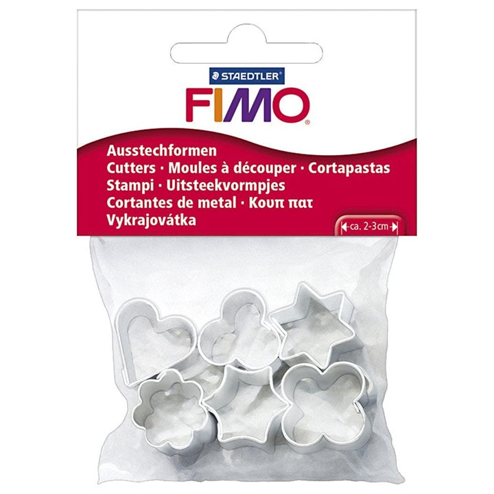Сет форми за материјал FIMO - 6 парчиња