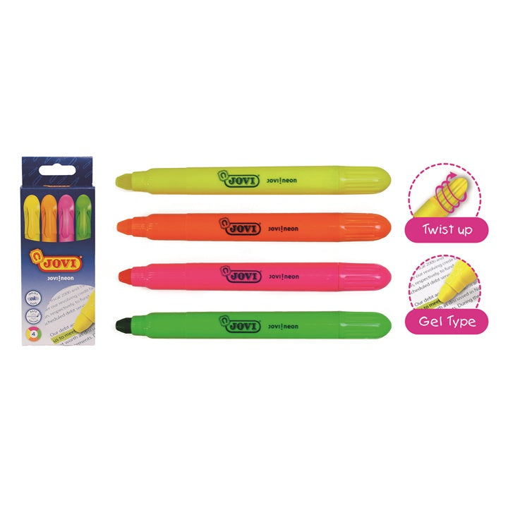 Сет гел-маркери JOVI 4 парчиња - 4