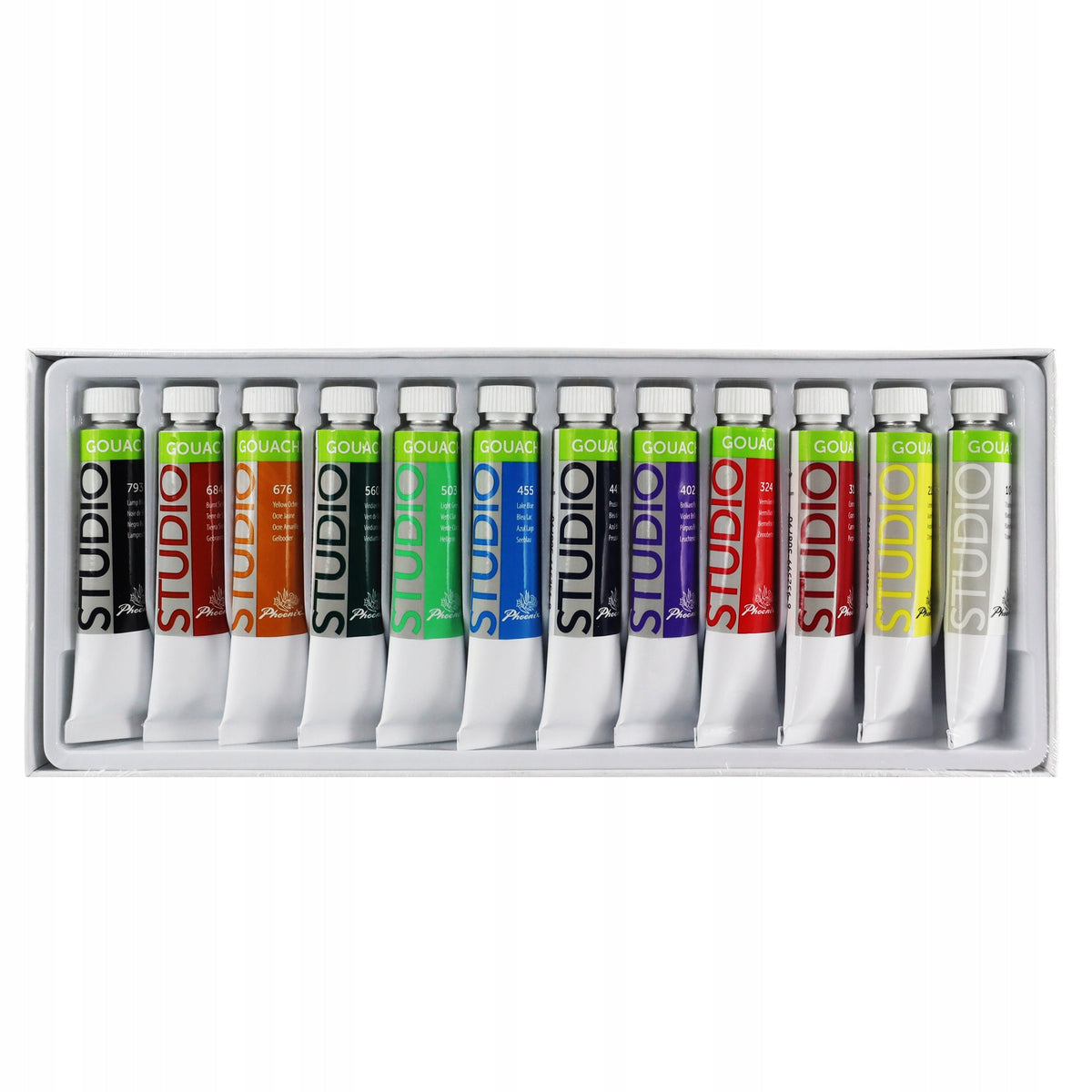 Сет гваш бои Phoenix, 12–24 x 12 ml