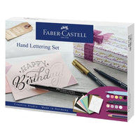 Сет Hand Lettering Faber-Castell - сет подарок 12 парчиња