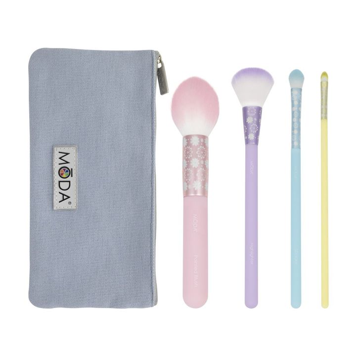 Сет козметички четки Posh Pastel 5 парчиња