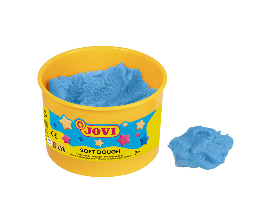 Сет маса за моделирање JOVI Soft Dough неонски бои 6 x 460 g