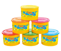 Сет маса за моделирање JOVI Soft Dough неонски бои 6 x 460 g