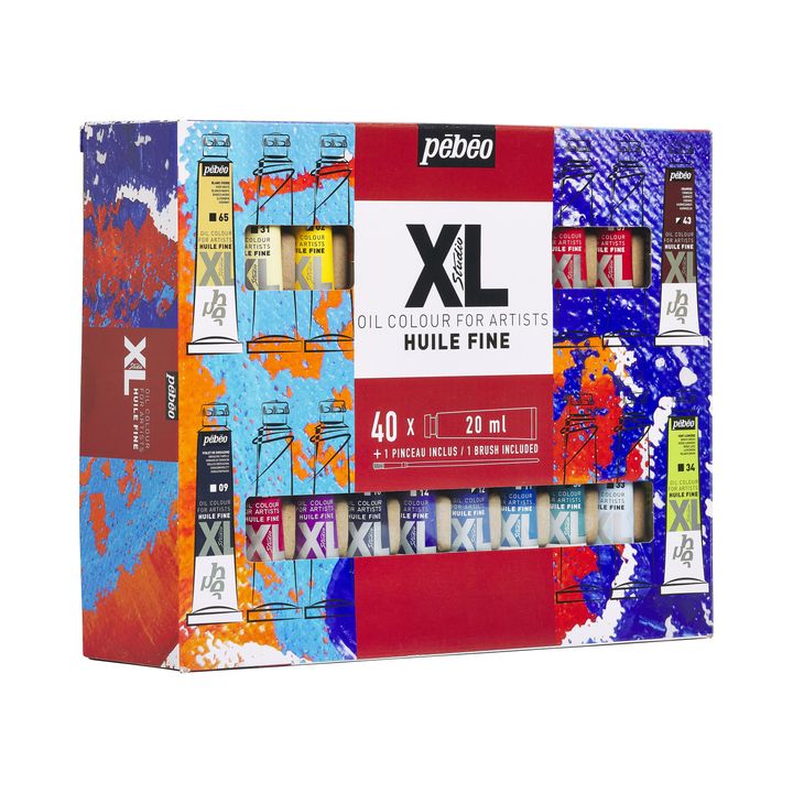 Сет маслени бои Pebeo Studio XL - 4