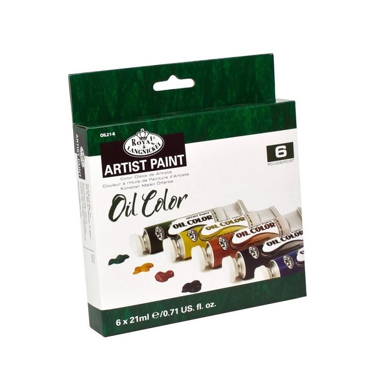 Сет маслени бои Royal & Langnickel - 6x21 ml