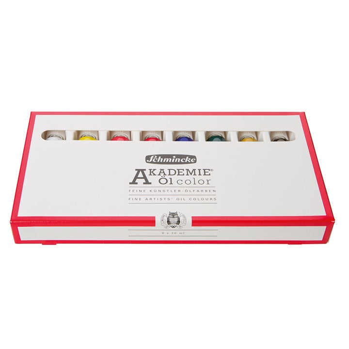 Сет маслени бои Schmincke AKADEMIE 8 x 20 ml