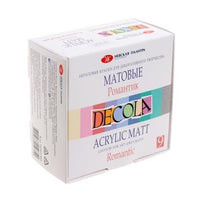 Сет мат акрилни бои Decola 9x20 ml - 1