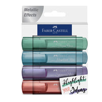 Сет металик маркери Faber-Castell - 4 парчиња