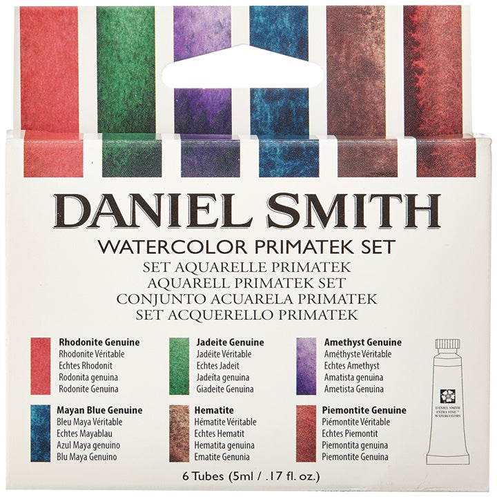 Сет минерални акварел бои Daniel Smith PRIMATEK / 6x5ml