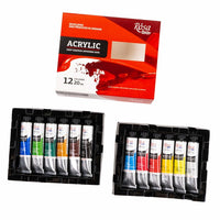 Сет на акрилни бои ROSA STUDIO | 12x20 ml — слика 2