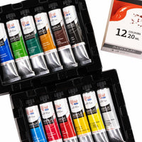 Сет на акрилни бои ROSA STUDIO | 12x20 ml — слика 4