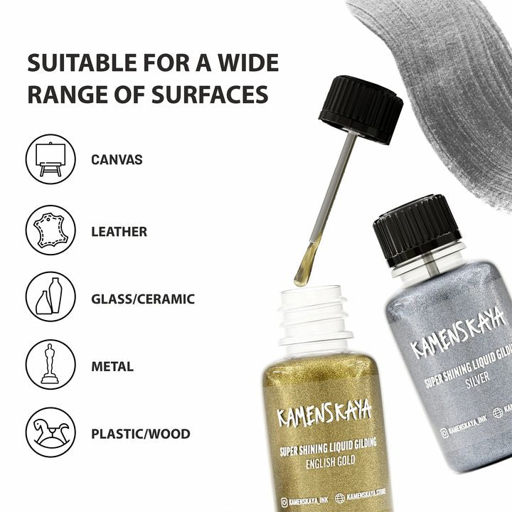 Сет од течен метал KAMENSKAYA 6x20 ml - 5