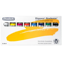 Сет основни гваш бои Schmincke AKADEMIE 8 x 60 ml - 2