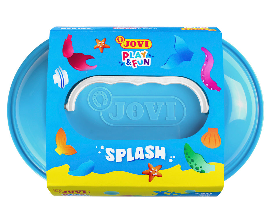 Сет пластелин за моделирање JOVI Play&Fun Splash 360 g во куферче