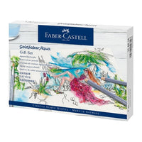 Сет подароци со моливи со акварел Faber-Castell Goldfaber Aqua