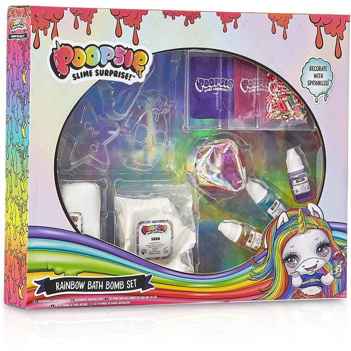Сет Poopsie Rainbow за изработка на шумливи бомби за капење