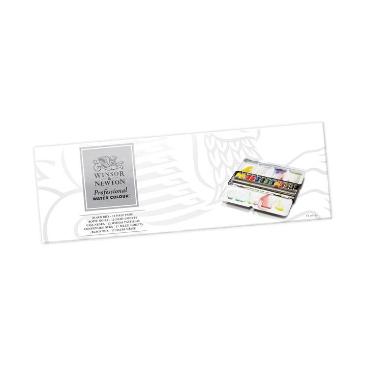 Сет професионални акварели Winsor&Newton Black Box