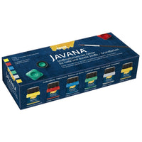 Сет сјајни бои за текстил JAVANA KREUL - Basic Colors - 6 парчиња
