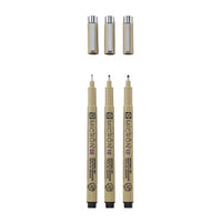Сет технички пенкала SAKURA PIGMA MICRON сет BROAD 3 парчиња - 2