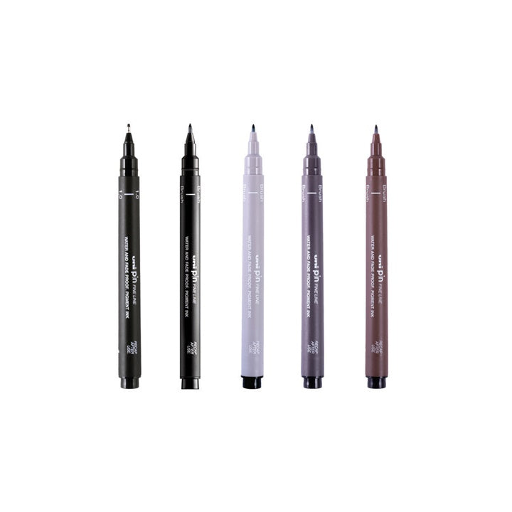 Сет UNI PIN маркери fineliner Flow and Flourish 5 парчиња - 2