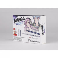 Сет за цртање манга CLAIREFONTAINE Manga Addict Tombow A5 - 50 листови