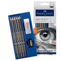 Сет за скицирање Faber-Castell - 8 парчиња