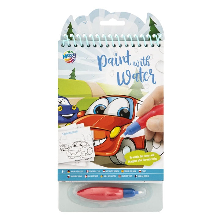 Сет за сликање во вода 23x14cm 5 листови - 2