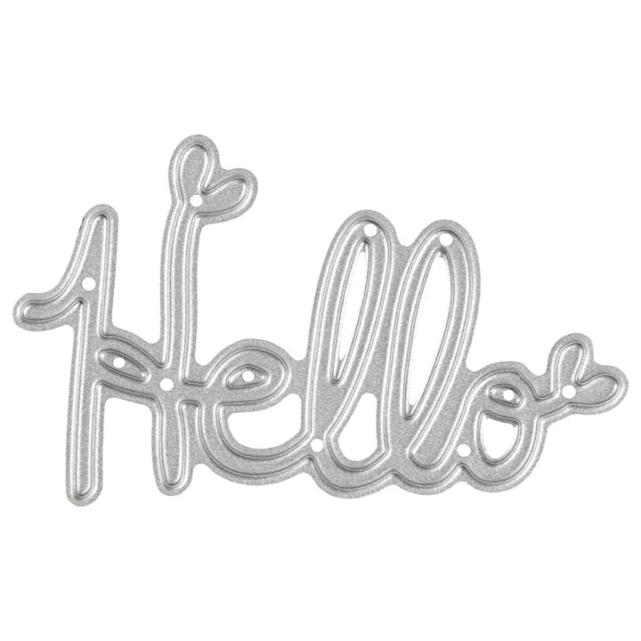Шаблон за сечење Hello