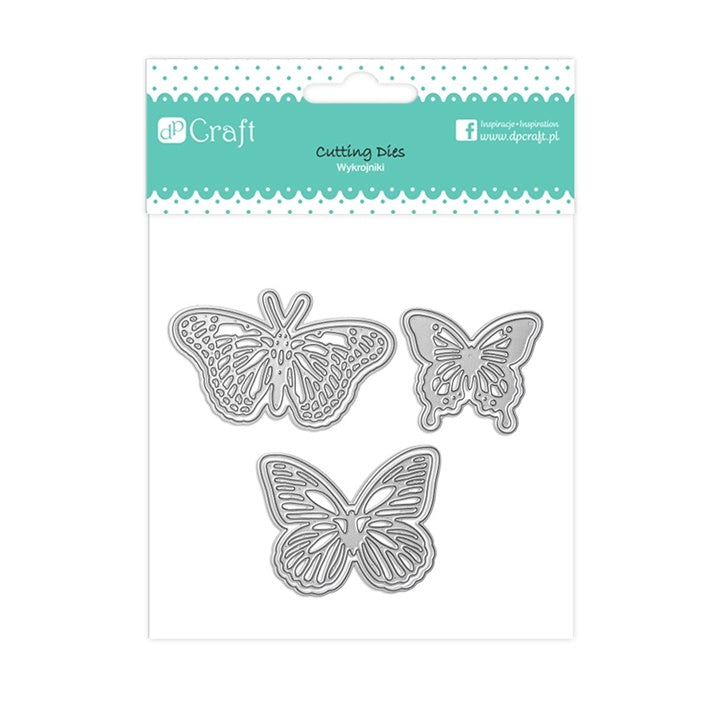 Шаблони за сечење Butterfly Carnival - сет од 3 парчиња