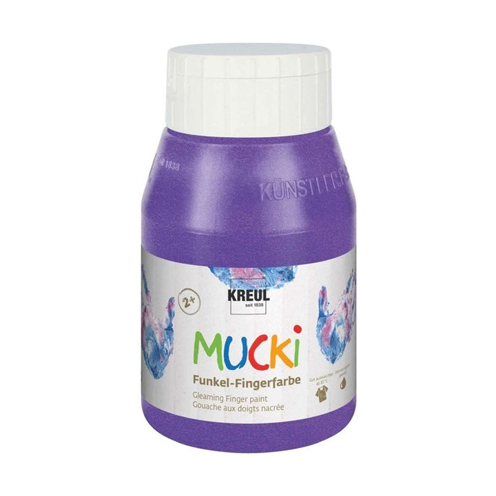 Сјајни детски прсти бои MUCKI 500 ml - 3