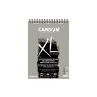 Скицир блок CANSON XL Touch сив 160 g/m² A4 – A3 - 40 листови