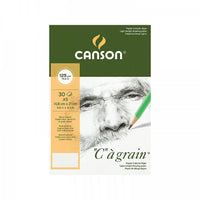 Скицирник CANSON C a grain 125 g/m² A4 - 30 листа, спирален повез