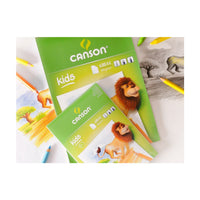 Skicovací blok CANSON Kids 90 g/m² – 30 listov, formáty A5 – A4